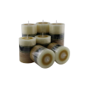 Pillar Shape and Paraffin Wax Material Candles With Private Label